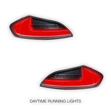 BMW Z4 E89 (2009 - 2016) Clear Red Nike Style Sequential LED Tail Lights LH + RH