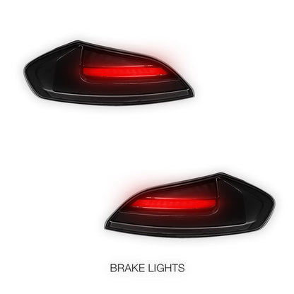 BMW Z4 E89 (2009 - 2016) Smoked Nike Style Sequential LED Tail Lights LH + RH