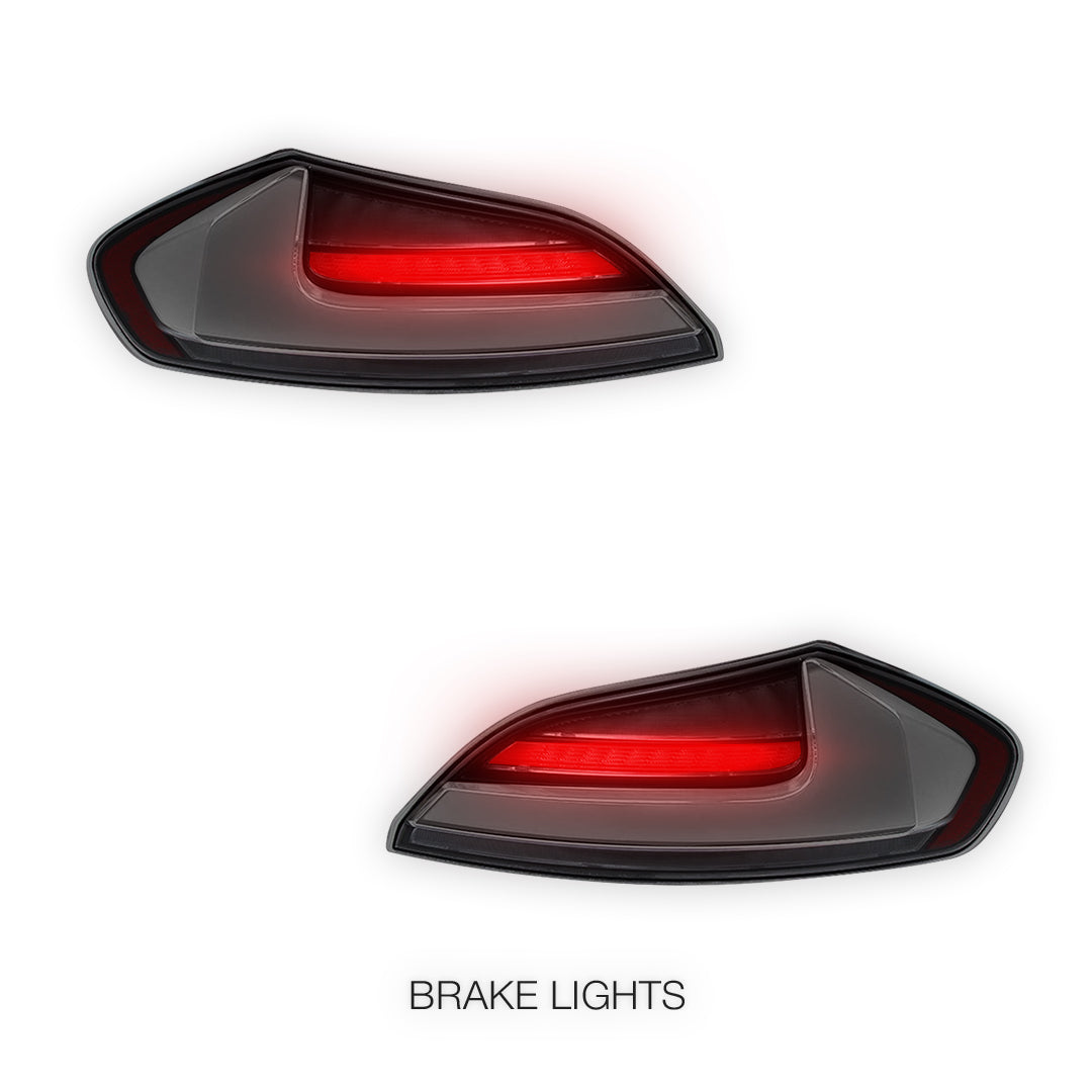 BMW Z4 E89 (2009 - 2016) Smoked White Nike Style Sequential LED Tail Lights LH + RH