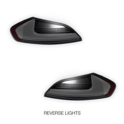 BMW Z4 E89 (2009 - 2016) Smoked White Nike Style Sequential LED Tail Lights LH + RH