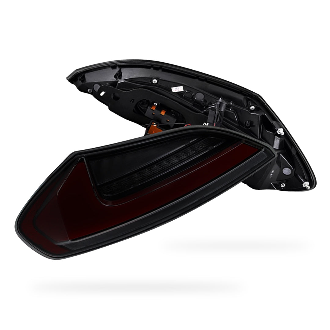 BMW Z4 E89 (2009 - 2016) Smoked Red Nike Style Sequential LED Tail Lights LH + RH