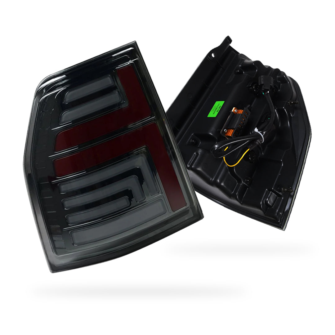 Mitsubishi Pajero NT / NW / NX (2009 - 2022) Smoked Sequential Full LED Tail Lights LH + RH