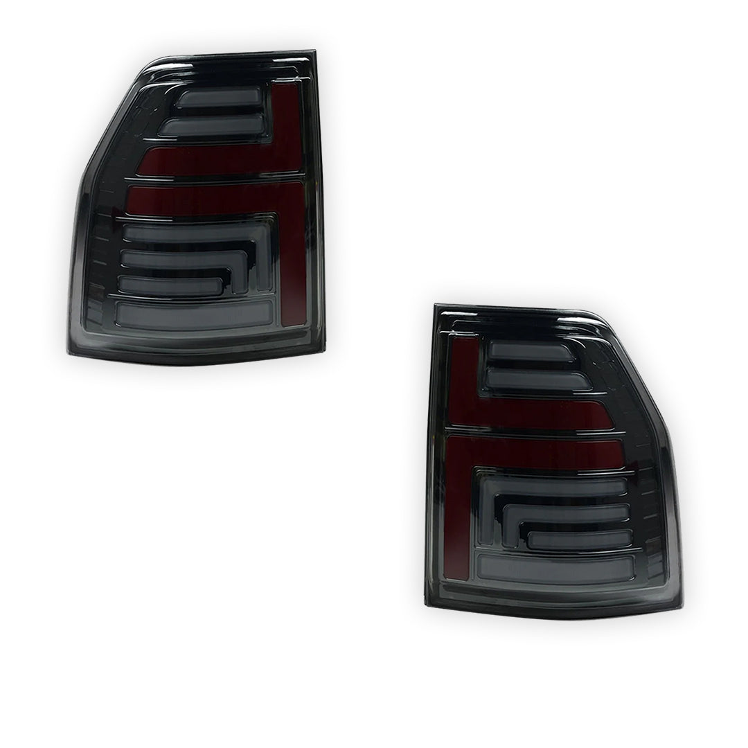 Mitsubishi Pajero NT / NW / NX (2009 - 2022) Smoked Sequential Full LED Tail Lights LH + RH