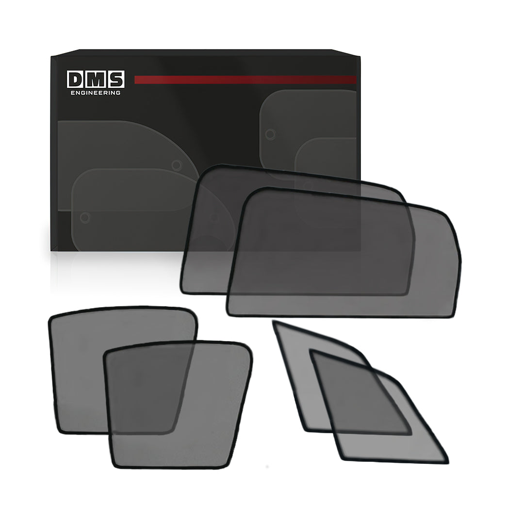 Audi Q7 4M (2015 - 2026) Magnetic Window Sun Shades Complete Set