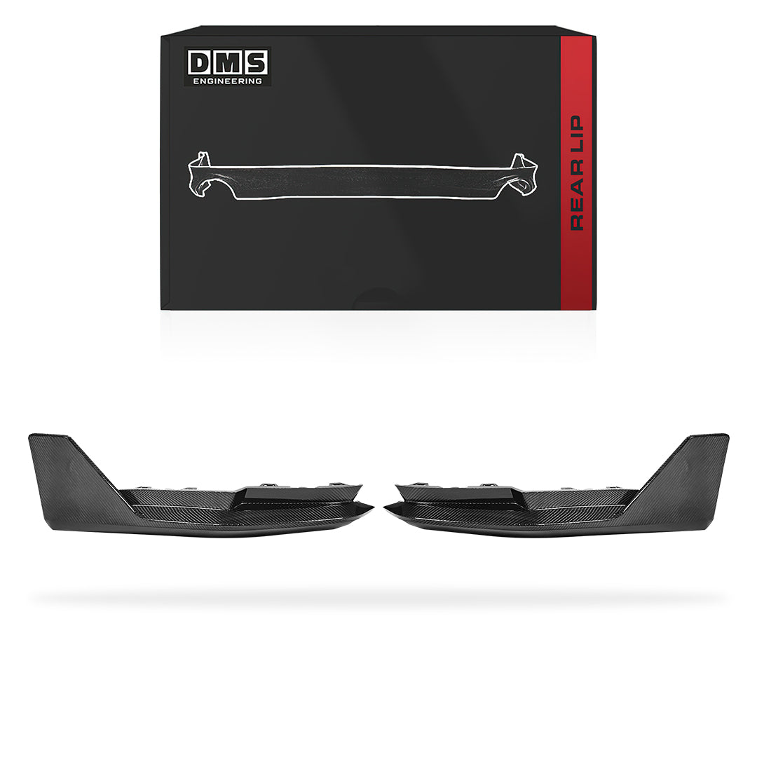 BMW 4-Series M4 G82 / G83 (2021 - 2024) Dry Carbon Fiber Rear Bumper Splitter LH + RH
