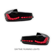 BMW 3-Series F30 / F80 / M3 (2012 - 2015) Dragon Scale Style Sequential Smoked LED Tail Lights LH + RH
