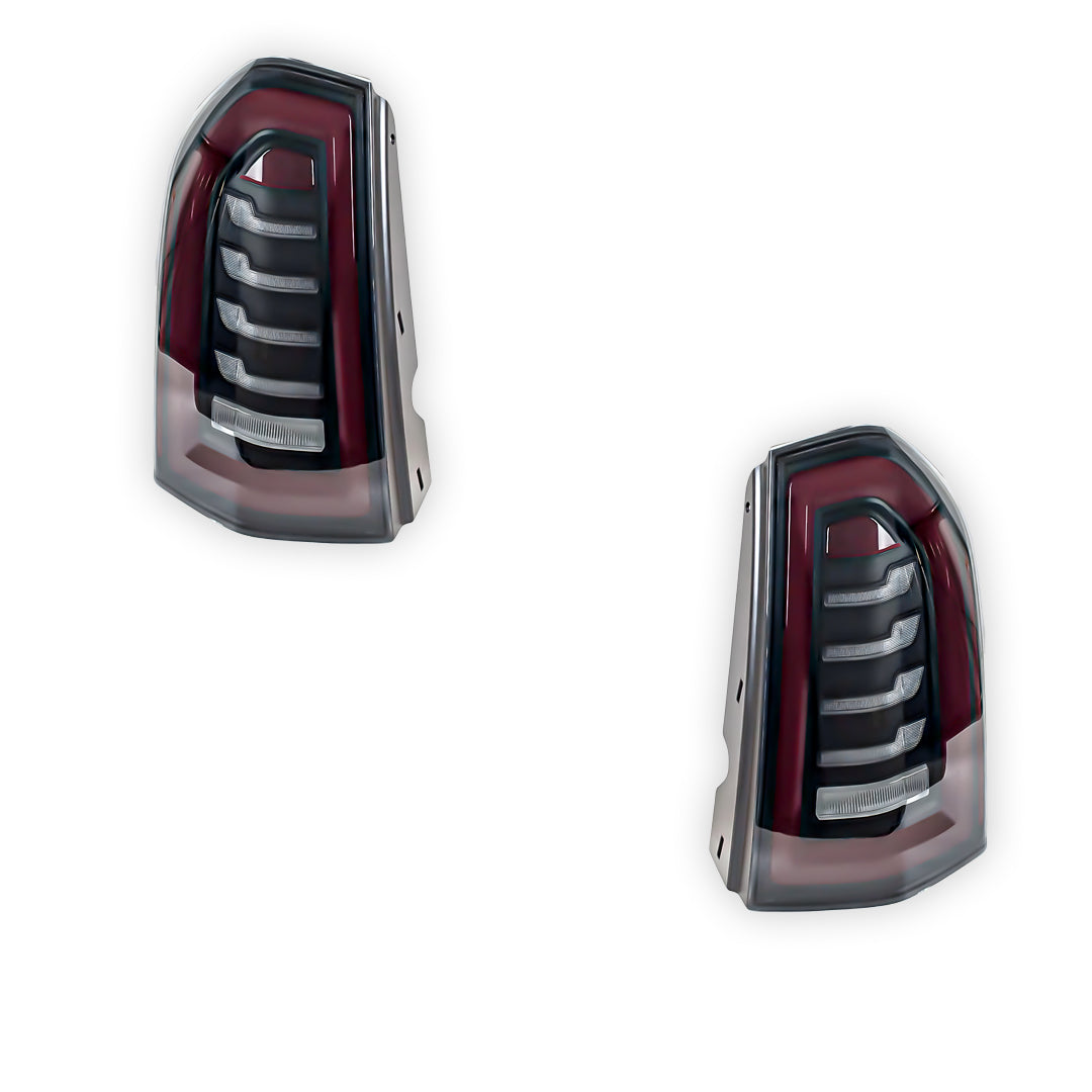 Chrysler 300C (2011 - 2014) Smoked U-Style 3D LED Tail Lights LH + RH