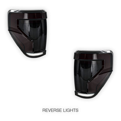 Ford F-150 (2009 - 2014) Smoked Sequential LED Tail Lights LH + RH