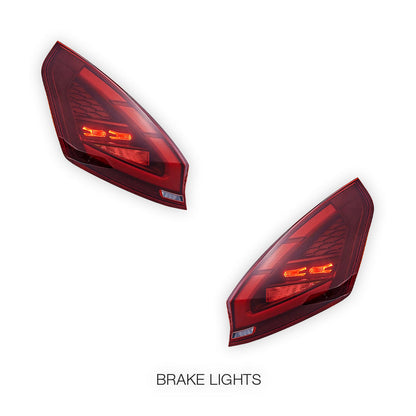 Ford Fiesta WS / WT / WZ (2008 - 2019) Sequential RGB Full LED Tail Lights LH + RH
