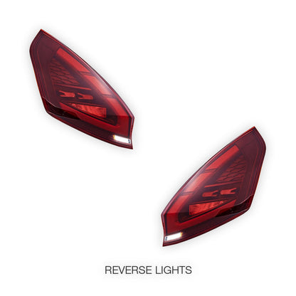 Ford Fiesta WS / WT / WZ (2008 - 2019) Sequential RGB Full LED Tail Lights LH + RH