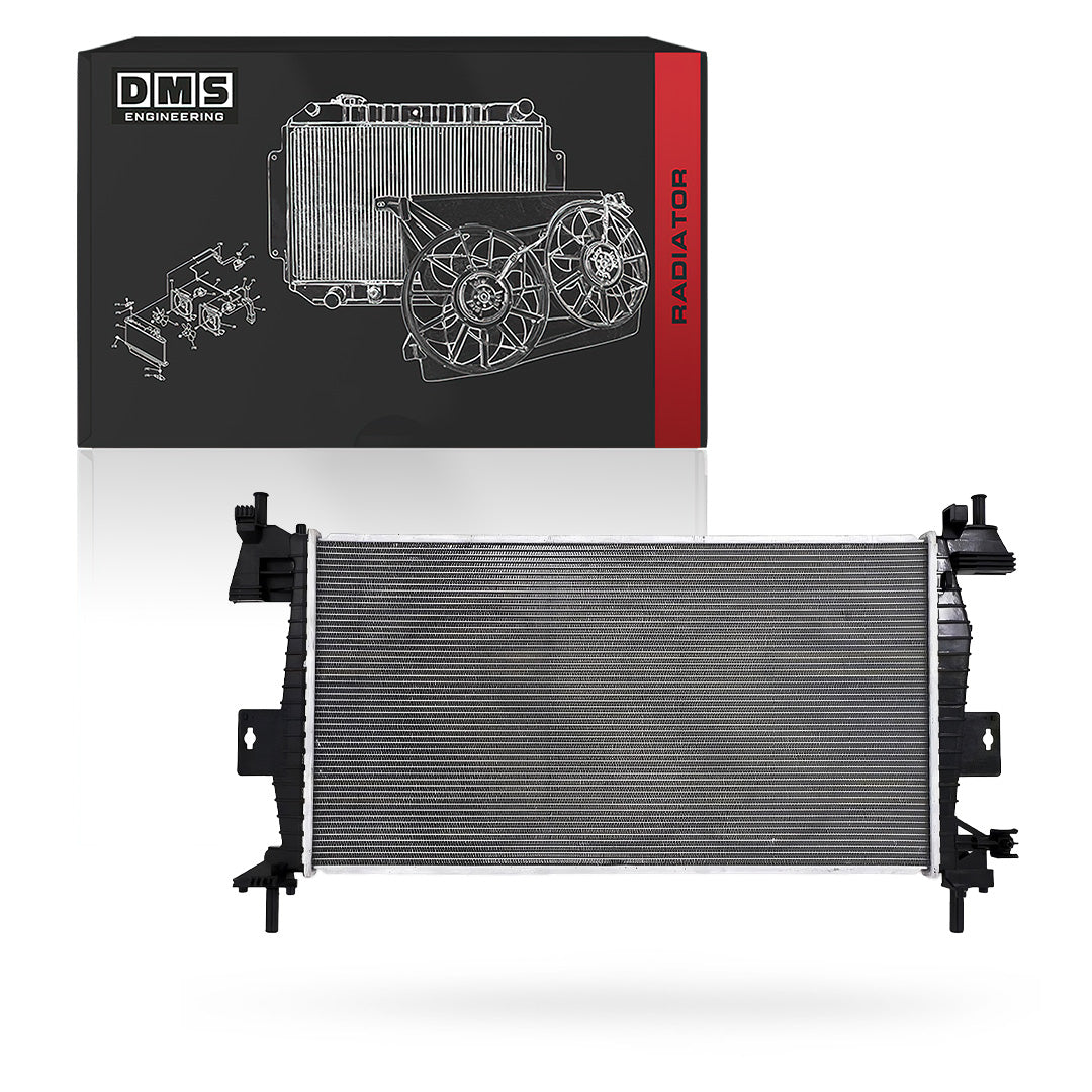 Ford Focus LW (2011 - 2015) Automatic and Manual All Chrome Aluminum Radiator
