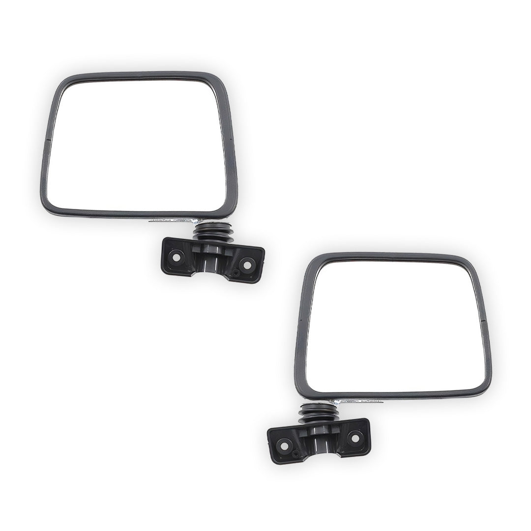 Ford Maverick (1988 - 1993) Chrome Black Door Mirrors LH + RH