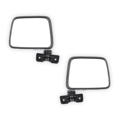 Ford Maverick (1988 - 1993) Chrome Black Door Mirrors LH + RH