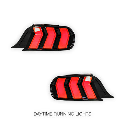 Ford Mustang FM / FN (2015 - 2023) Sequential RGB Full LED Tail Lights LH + RH