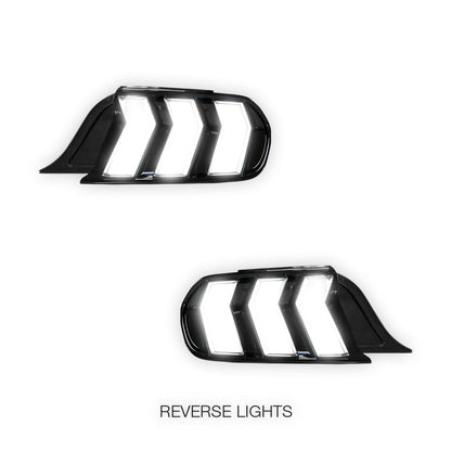 Ford Mustang FM / FN (2015 - 2023) Sequential RGB Full LED Tail Lights LH + RH