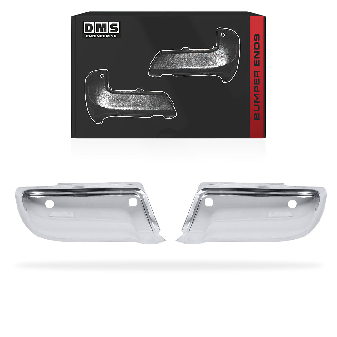 Ford Ranger PX MK1 (2011 - 2015) Genuine Chrome Rear Bar Ends LH + RH