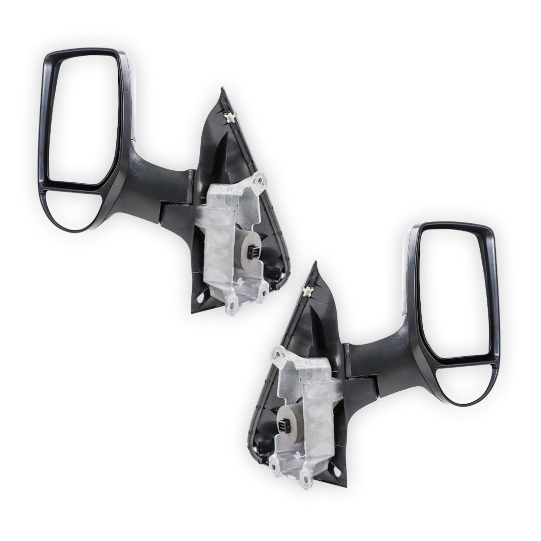Ford Transit VH / VJ (2000 - 2006) Manual Van Black Short Arm Door Mirrors LH + RH