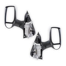 Ford Transit VH / VJ (2000 - 2006) Manual Van Black Short Arm Door Mirrors LH + RH