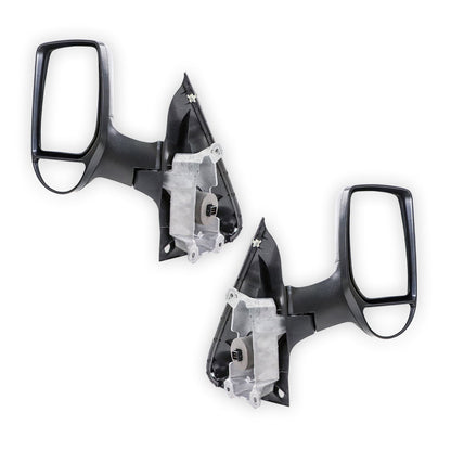 Ford Transit VH / VJ (2000 - 2006) Manual Van Black Short Arm Door Mirrors LH + RH