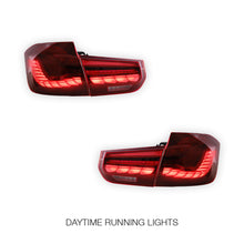 BMW 3-Series F30 / F80 / M3 (2012 - 2019) GTS Style Sequential Red LED Tail Lights LH + RH