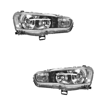 Mitsubishi Lancer CJ / CF (2007- 2017) OEM Style Headlights LH + RH