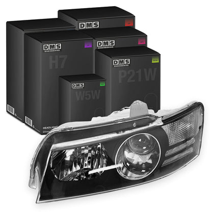Holden Commodore VZ SS / Berlina / Calais / Adventra (2004 - 2007) BLACK Series Projector OEM Style Headlights LH + RH
