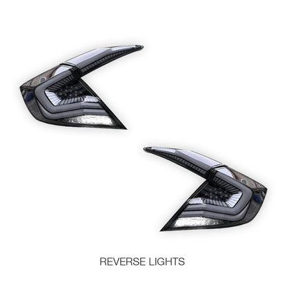 Honda Civic FC Sedan (2016 - 2018) RGB Sequential LED Tail Lights LH + RH