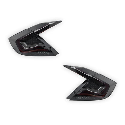 Honda Civic FC Sedan (2016 - 2018) Sequential Smoked LED Tail Lights LH + RH