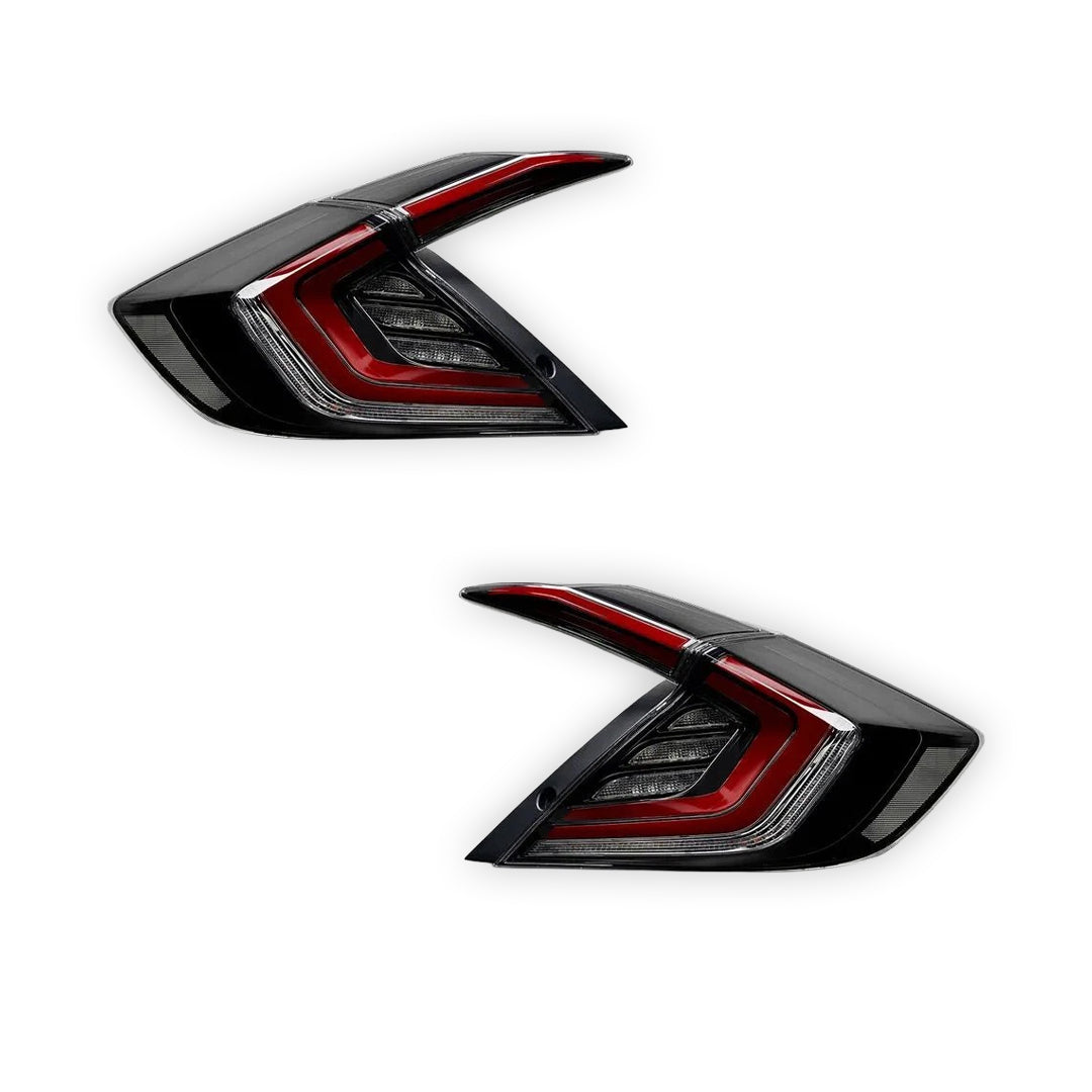 Honda Civic FK4 / FK7 / FK8 (2016 - 2018) RGB Sequential LED Tail Lights LH + RH