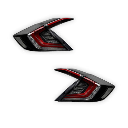 Honda Civic FK4 / FK7 / FK8 (2016 - 2018) RGB Sequential LED Tail Lights LH + RH