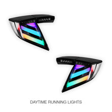 Honda Civic FK4 / FK7 / FK8 (2016 - 2019) Smoked RGB Sequential LED Tail Lights LH + RH