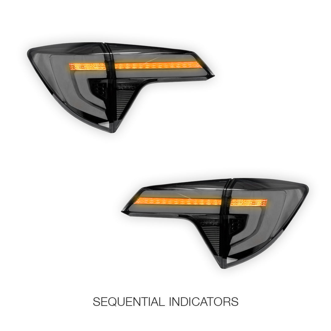 Honda HR-V RU (2014 - 2019) Clear Union Jack Style Sequential LED Tail Lights LH + RH