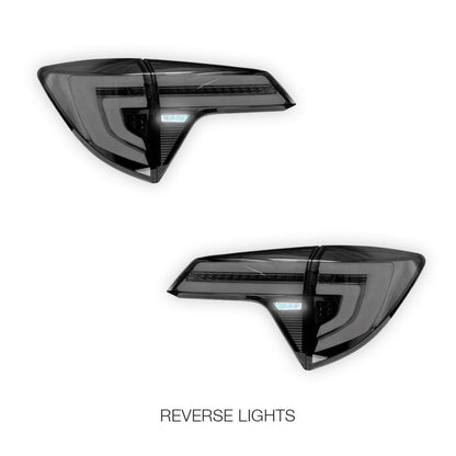 Honda HR-V RU (2014 - 2019) Clear Union Jack Style Sequential LED Tail Lights LH + RH