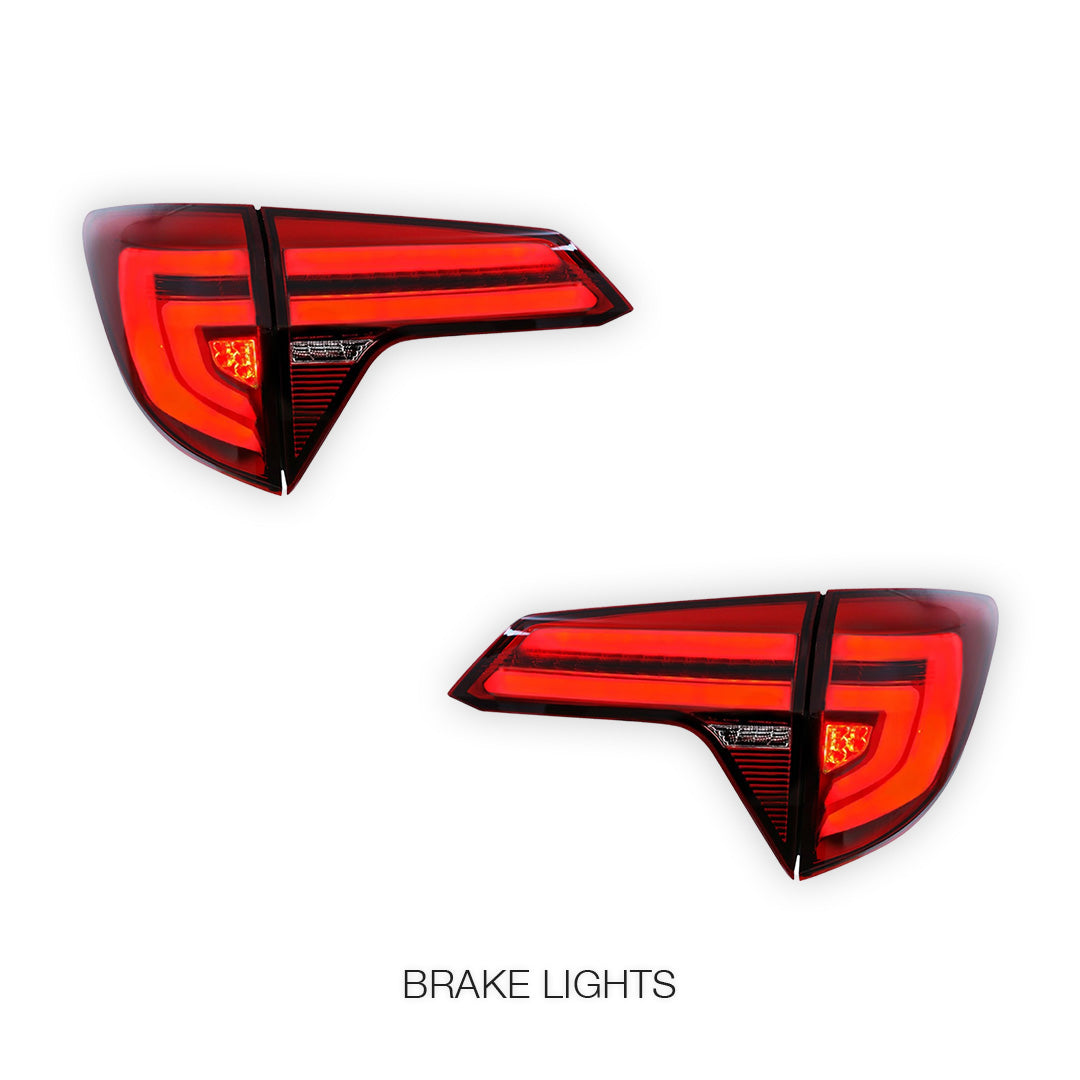 Honda HR-V RU (2014 - 2019) Red Sequential LED Tail Lights LH + RH