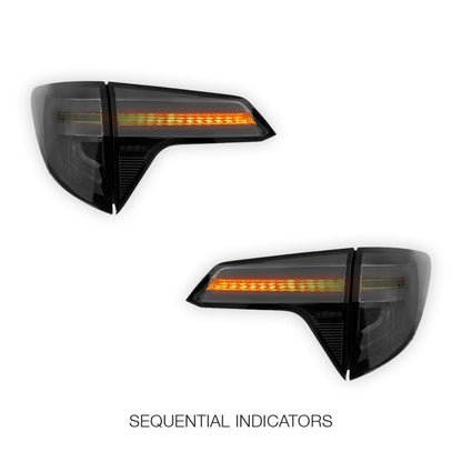 Honda HR-V RU (2014 - 2019) Smoked Sequential LED Tail Lights LH + RH