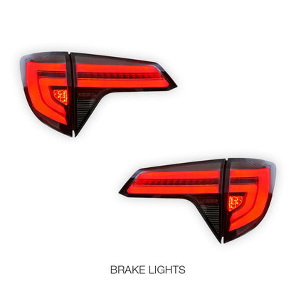 Honda HR-V RU (2014 - 2019) Smoked Sequential LED Tail Lights LH + RH