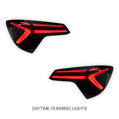 Honda HR-V RU (2014 - 2019) Smoked Union Jack Style Sequential LED Tail Lights LH + RH