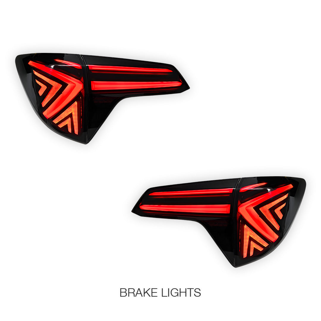 Honda HR-V RU (2014 - 2019) Smoked Union Jack Style Sequential LED Tail Lights LH + RH