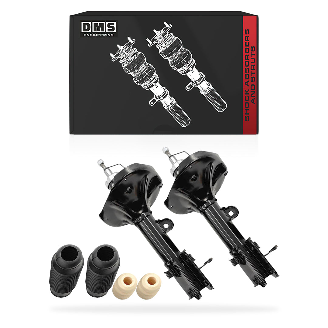 Hyundai Tucson JM (2004 - 2010) Rear Shock Absorbers + Dust Boots & Bump Stops LH + RH