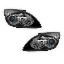 Hyundai i30 FD (2010 - 2012) Black OEM Style Headlights LH + RH