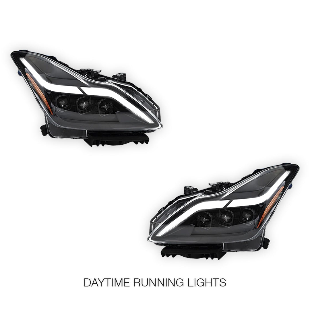 Infiniti G37 (2008 - 2013) LED DRL Dual Projector Headlights LH + RH
