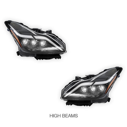 Infiniti G37 (2008 - 2013) LED DRL Dual Projector Headlights LH + RH