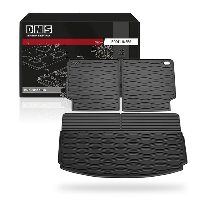 Isuzu MU-X (2021 - 2024) 3 Pcs. Boot Cargo Mat Liners