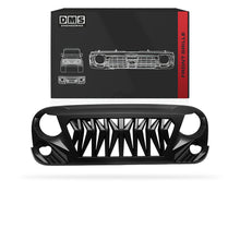 Jeep Wrangler JK (2007 - 2018) Vander Style Matte Black Front Grille