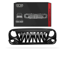 Jeep Wrangler JK (2007 - 2018) Vander Style Matte Black Front Grille