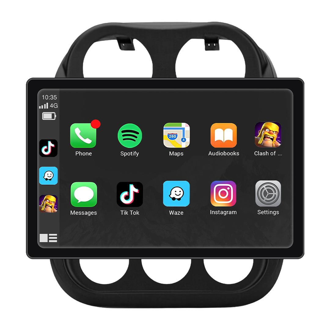 Jeep Compass MK (2010 - 2016) 10.1" 13.3" Wireless Android 16 Head Unit for Apple CarPlay / Android Auto