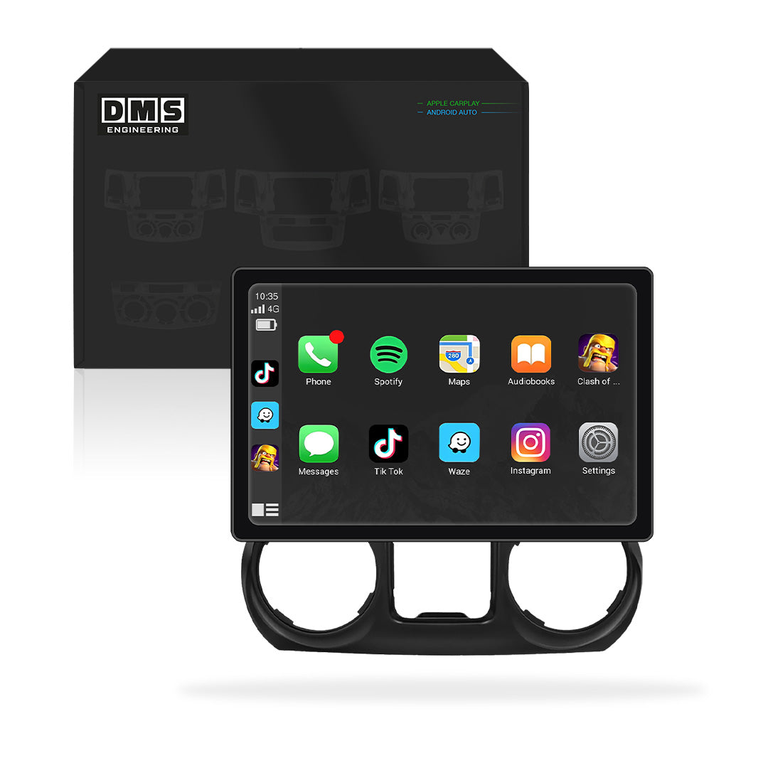 Jeep Wrangler JK RHD (2011 - 2014) 10.1" 13.3" Wireless Android 16 Head Unit for Apple CarPlay / Android Auto
