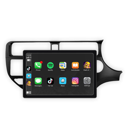 Kia Rio UB (2012 - 2014) 9" 13.3" Wireless Android 16 Head Unit for Apple CarPlay / Android Auto Horizontal Hazard Light Button