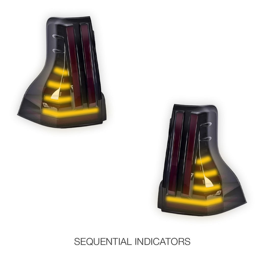 Lexus GX460 (2013 - 2018) Smoked LED Tail Lights LH + RH