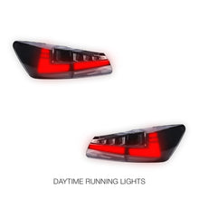 Lexus IS250 GSE20 (2006 - 2012) Nike Style Sequential Smoked Full LED Tail Lights LH + RH